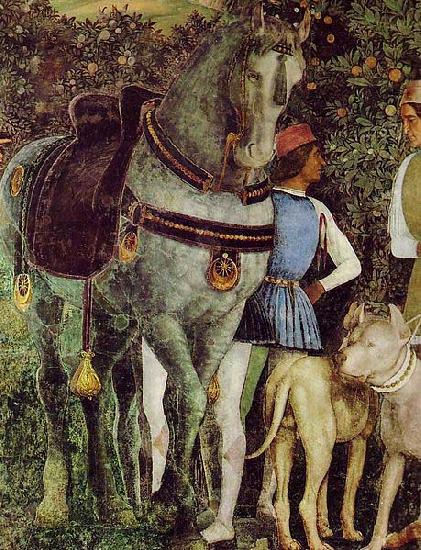 Andrea Mantegna Detail of the frescoes in the Camera degli Sposi in the Palazzo Ducale in Mantua France oil painting art